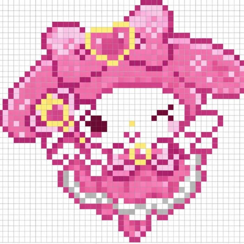 Tranh pixel My Melody