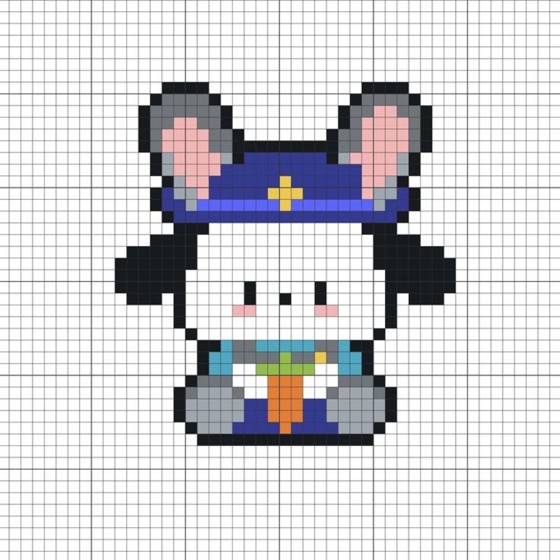 Tranh pixel Pochacco