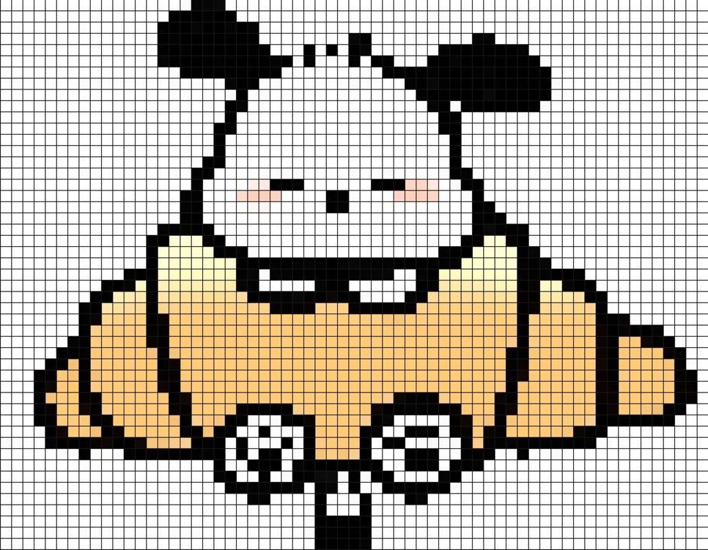 Tranh pixel Pochacco
