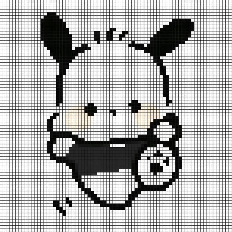 Tranh pixel Pochacco
