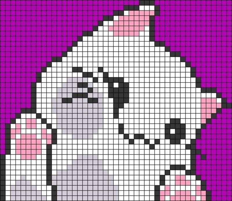 Tranh pixel Pokemon