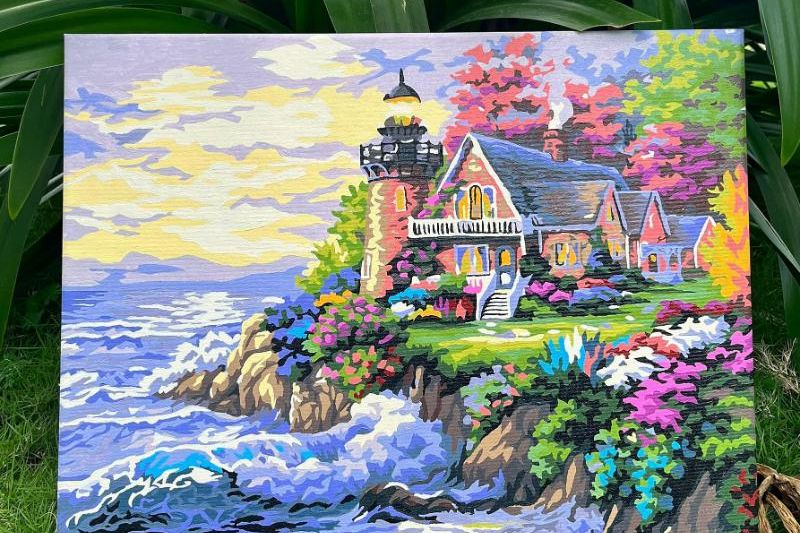 Tranh số hóa hoàn thiện