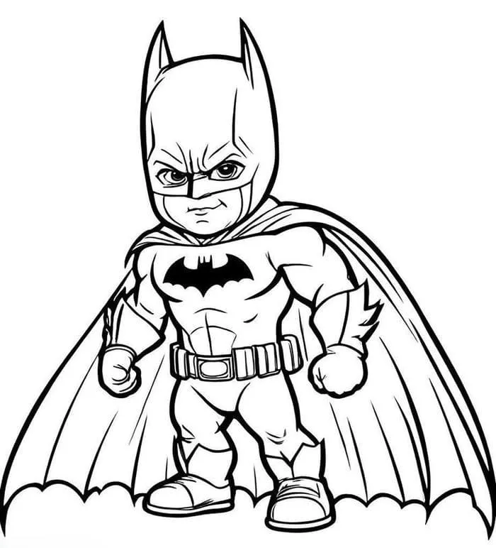 Tranh tô màu Batman