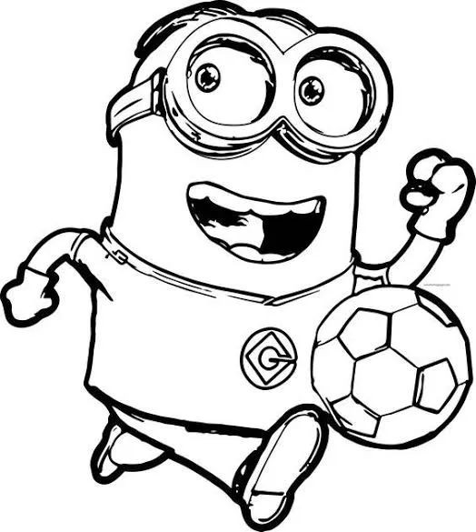 Tranh tô màu Minion