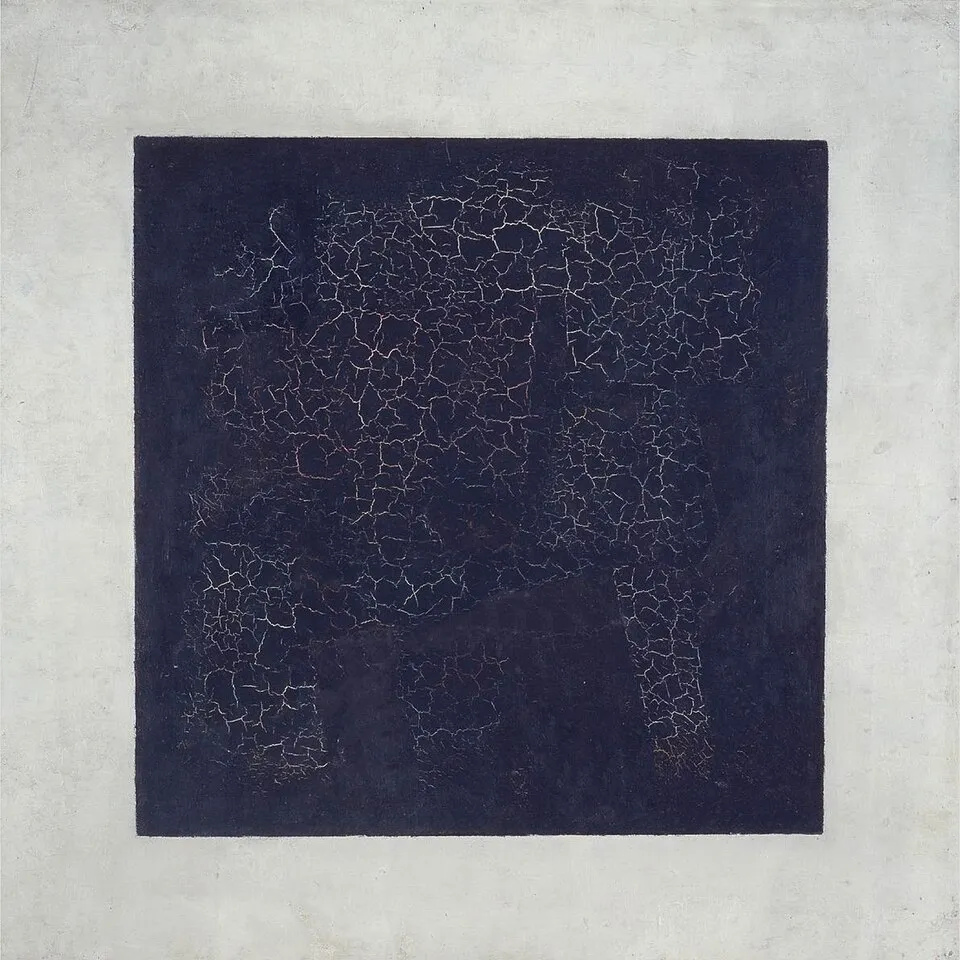 Kiệt tác trừu tượng thuần túy Black Square năm 1915 của họa sĩ Kazimir Malevich
