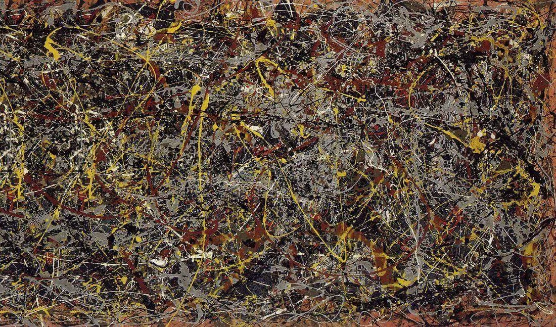 Tác phẩm trừu tượng biểu hiện No 5 1948 của họa sĩ Jackson Pollock