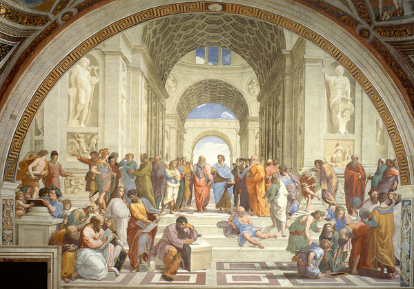 Bức tranh "Trường học Athens" - Raphael (1509 - 1511)