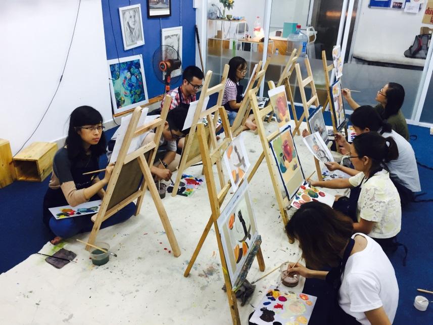 Học vẽ ở đâu tốt tại Tp Hồ Chí Minh  Mỹ Thuật Bụi