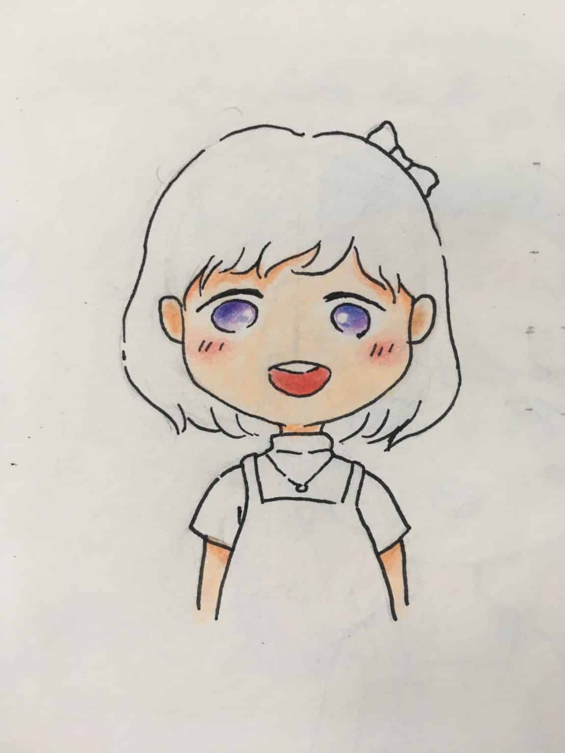 Học vẽ Chibi - hướng dẫn 14 bước cơ bản | Mỹ Thuật Bụi