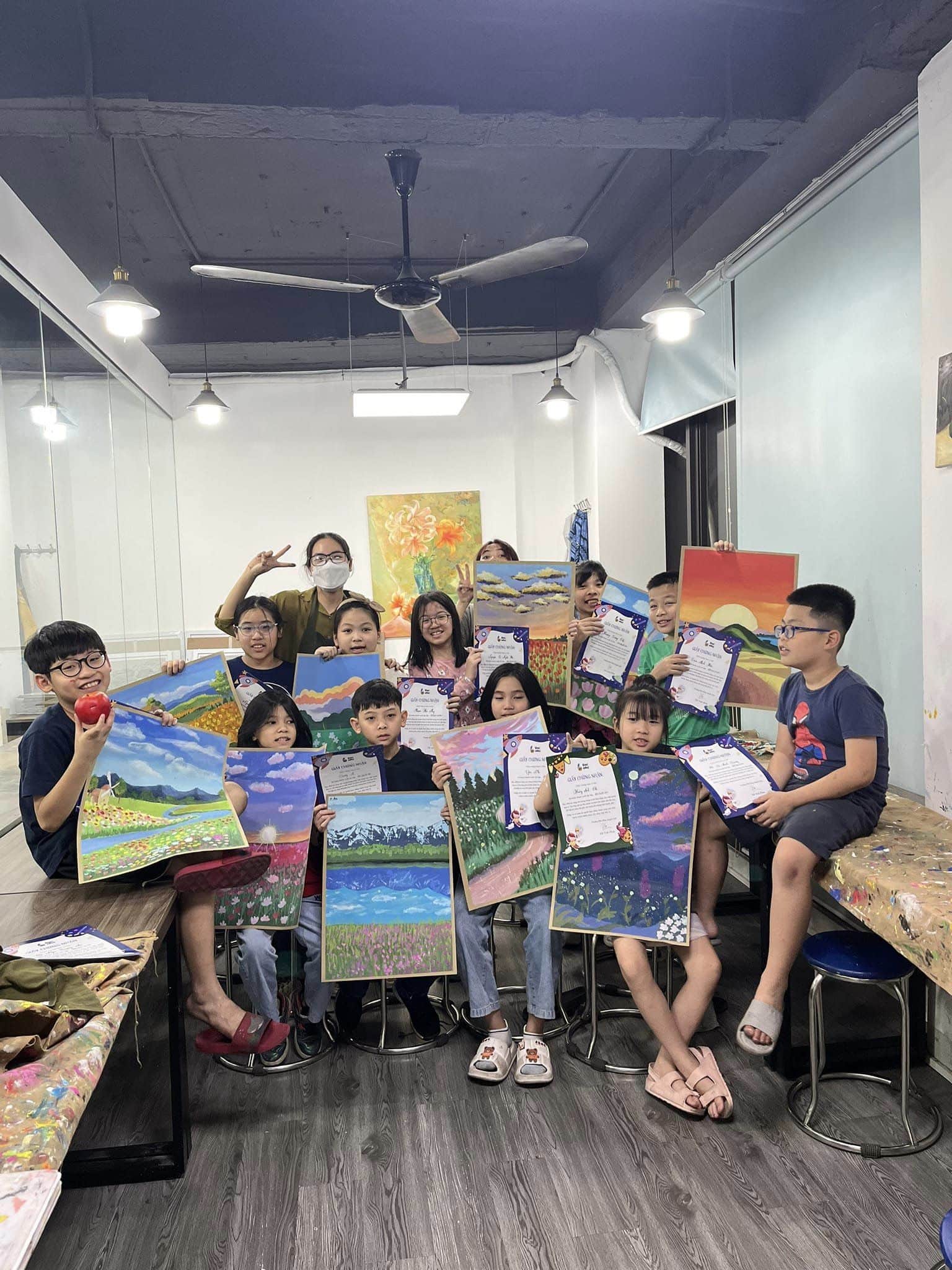 Top 11 Lớp học vẽ uy tín nhất cho trẻ em tại Hà Nội  toplistvn