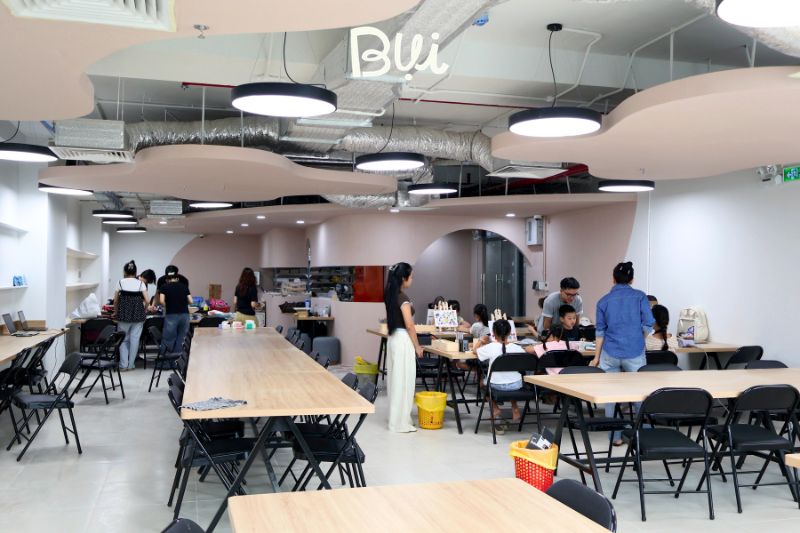 Hình ảnh lớp dạy vẽ cho bé ở Bình Thạnh - Mỹ Thuật Bụi