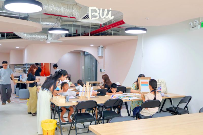Trung tâm dạy vẽ cho bé ở Bình Thạnh - Mỹ Thuật Bụi