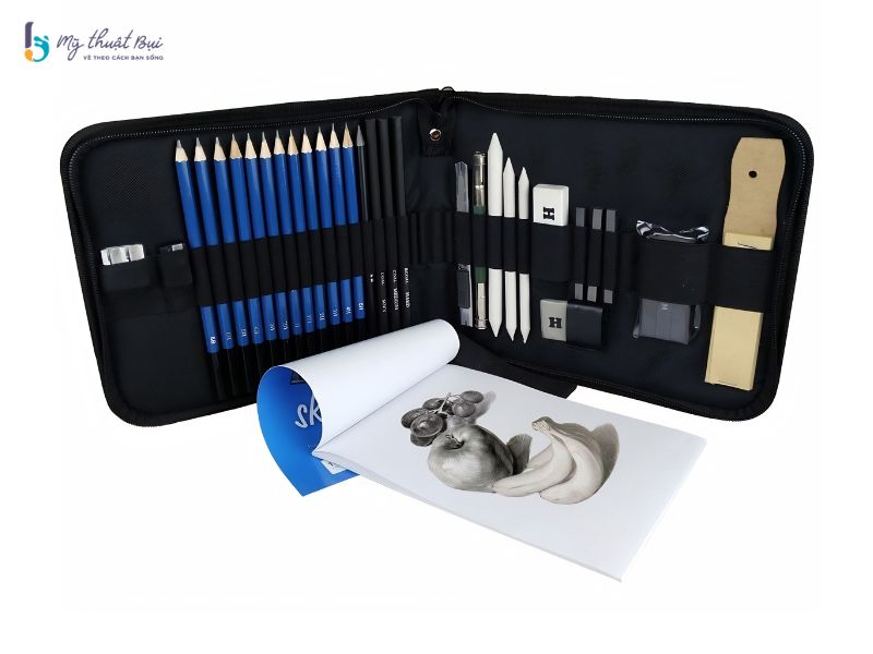 Dụng cụ cần chuẩn bị khi vẽ mũi