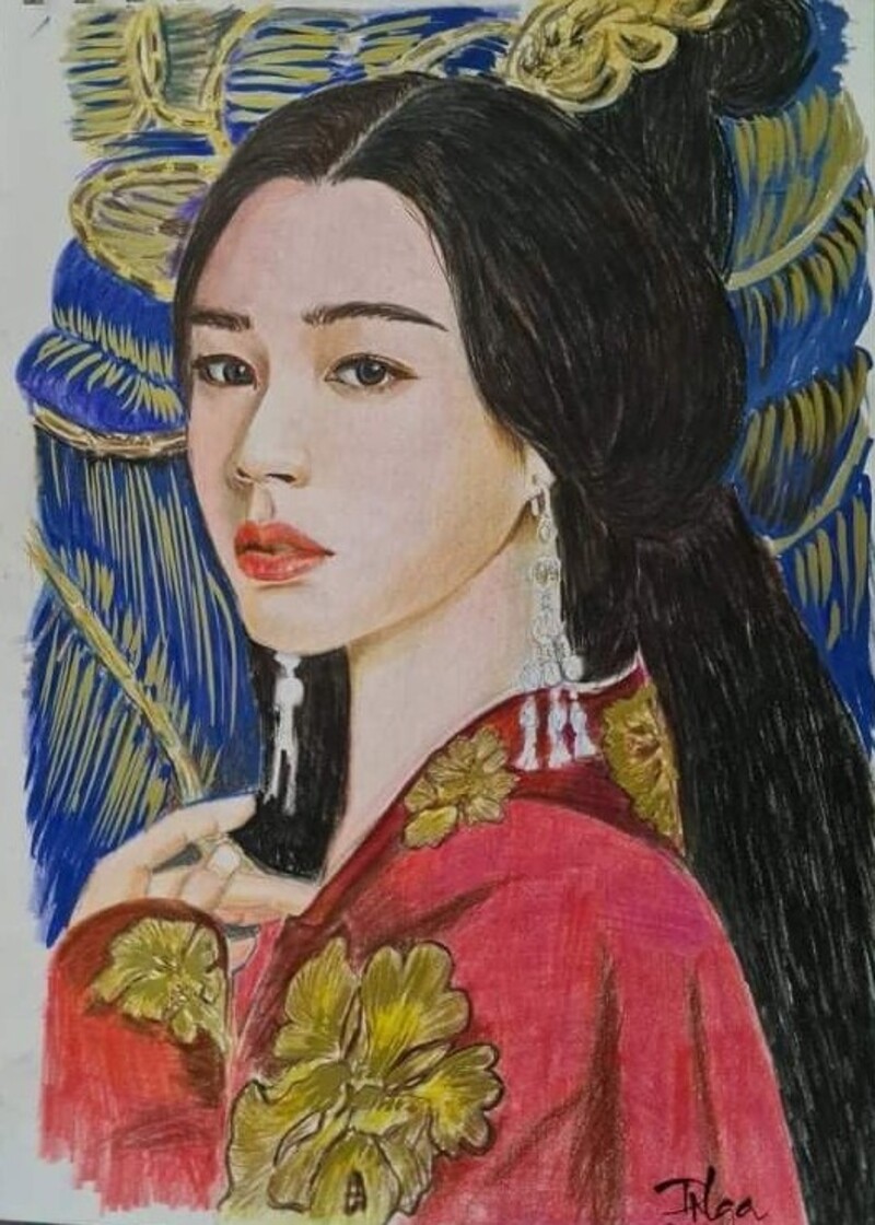 Tranh chân dung chì