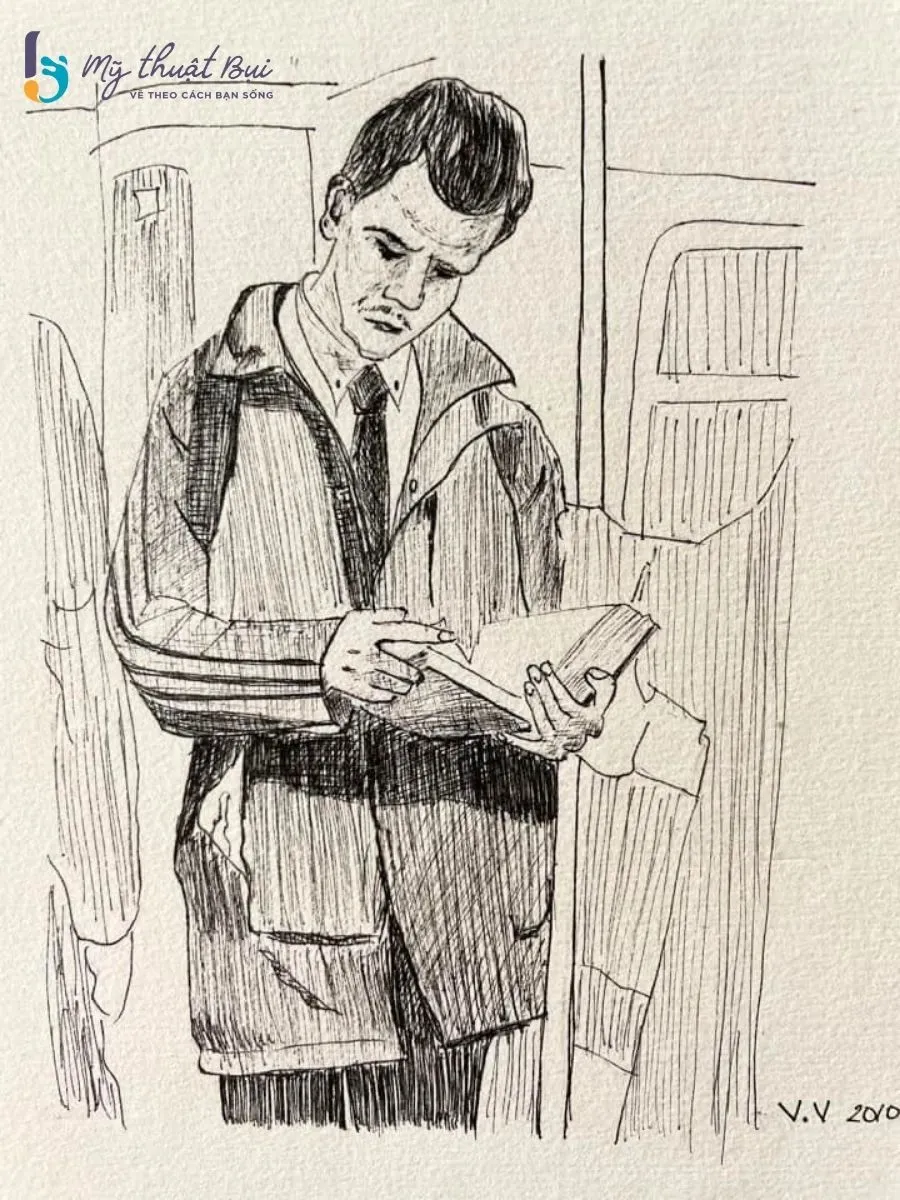 Vẽ ký họa người đơn giản Vẽ ký họa người đơn giản