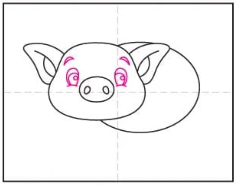 Vẽ con heo