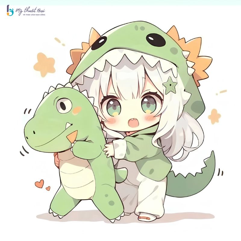 hình ảnh chibi nữ cute