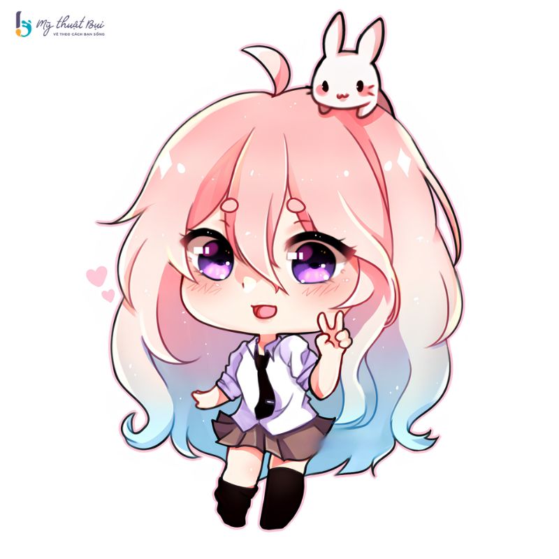 hình ảnh chibi nữ cute