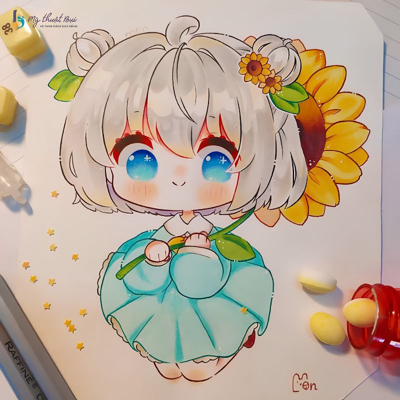 hình ảnh chibi nữ cute