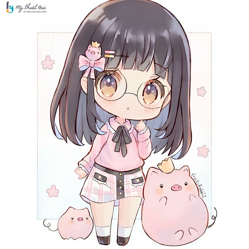 hình ảnh chibi nữ cute