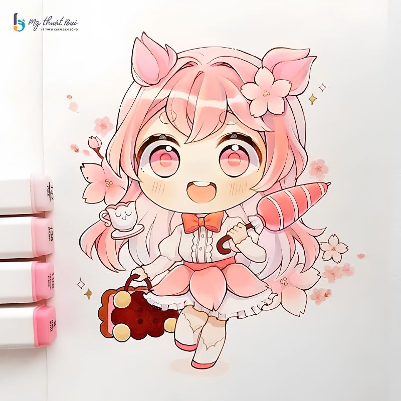 hình ảnh chibi nữ cute