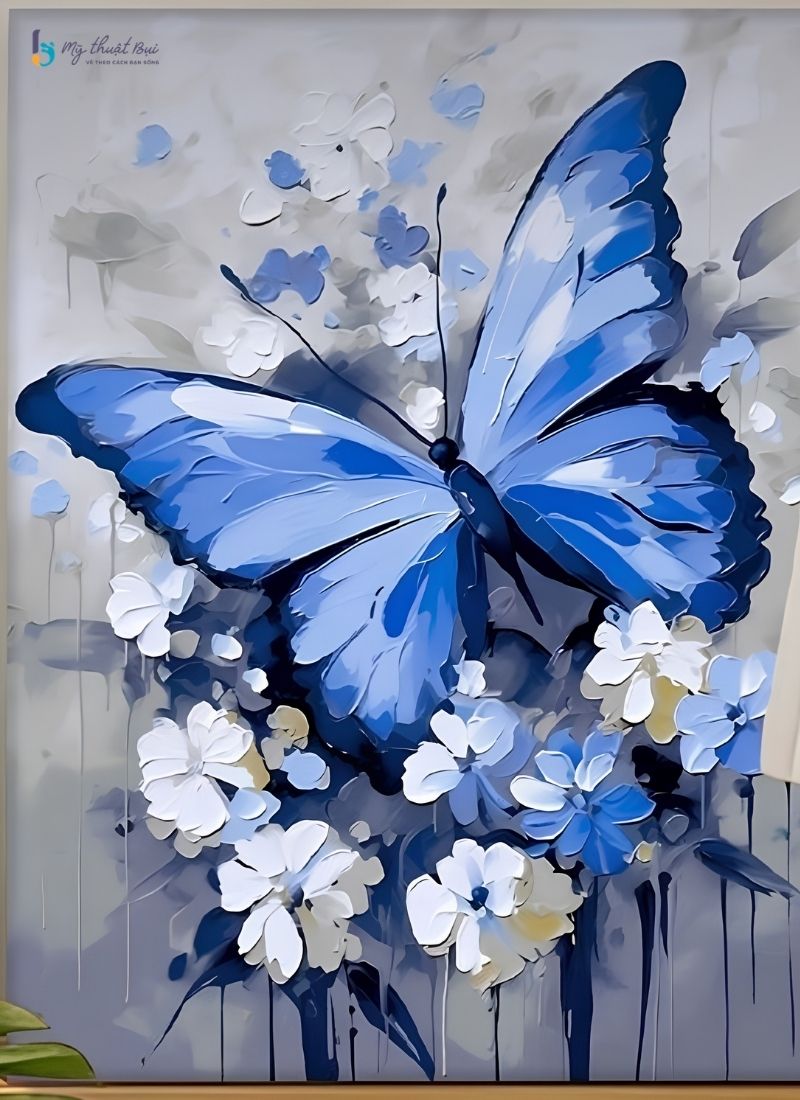 Hình vẽ con bướm đẹp