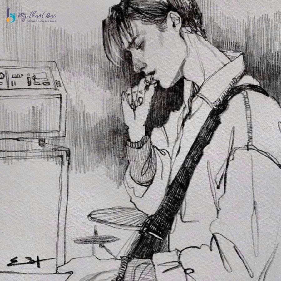Tranh ký họa chân dung Tranh ký họa chân dung