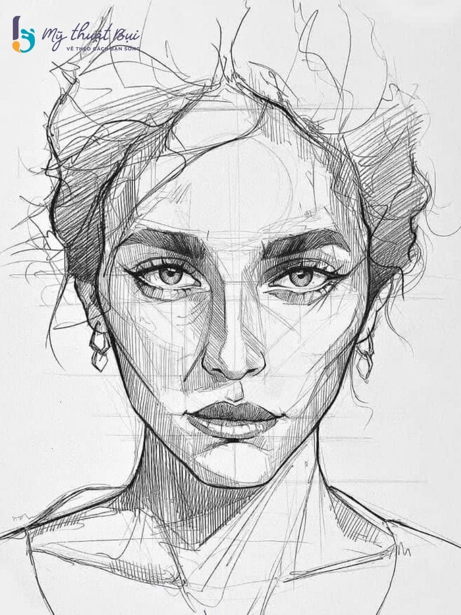 Tranh ký họa chân dung