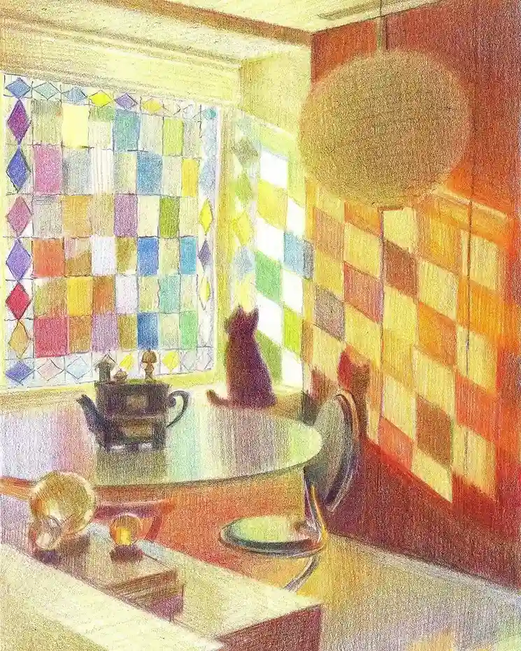 Tranh vẽ chủ đề cuộc sống thường nhật