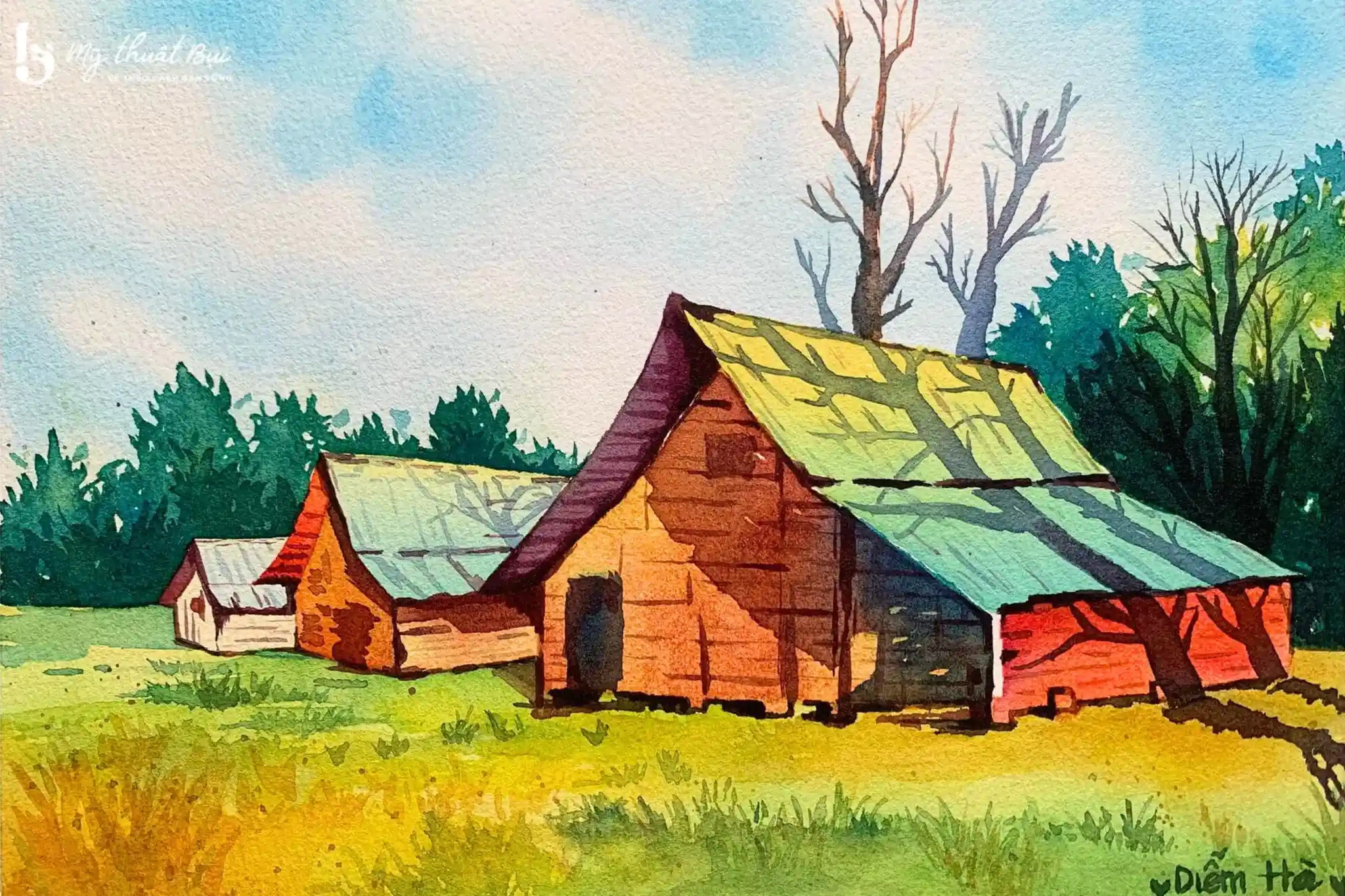 Vẽ ngôi nhà