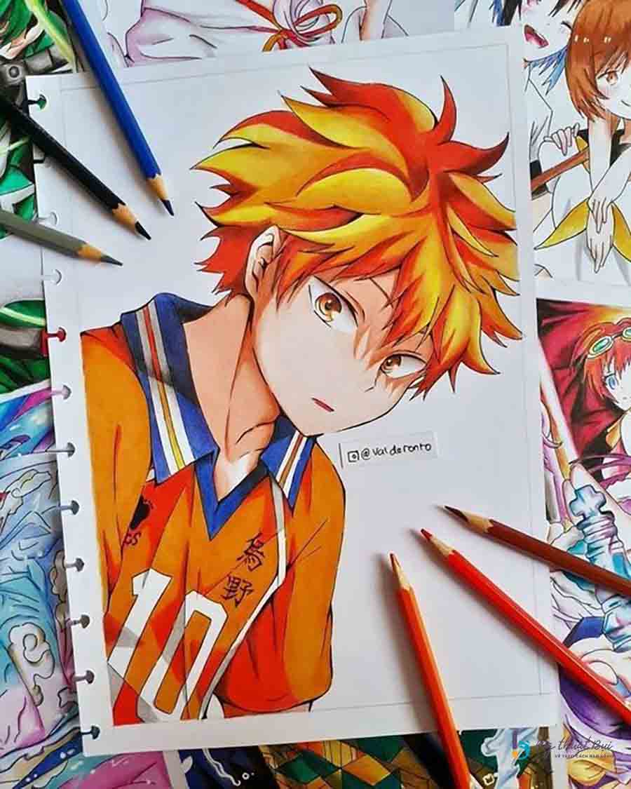 Tranh vẽ anime Tranh vẽ anime