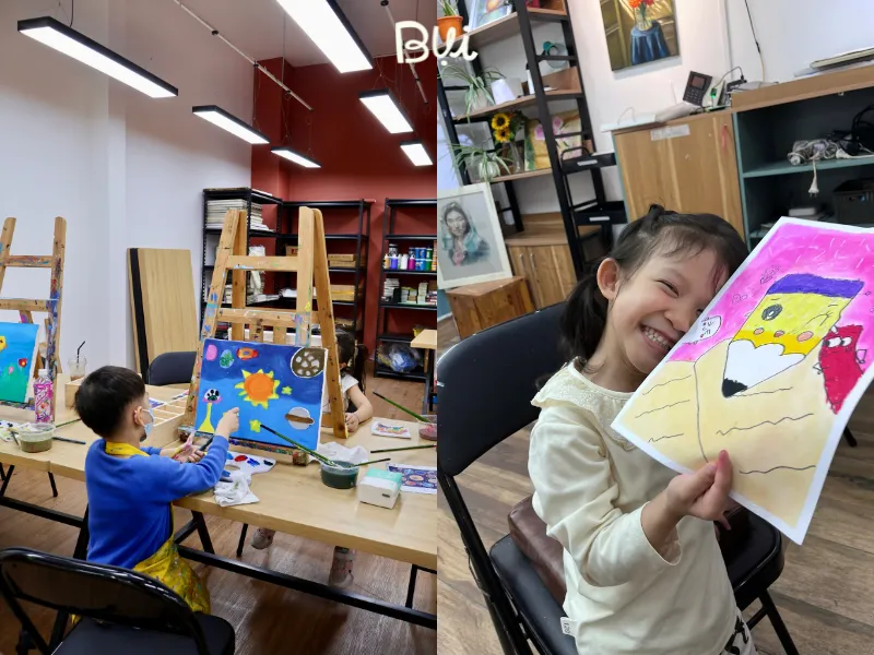Lộ trình lớp học vẽ cho trẻ em