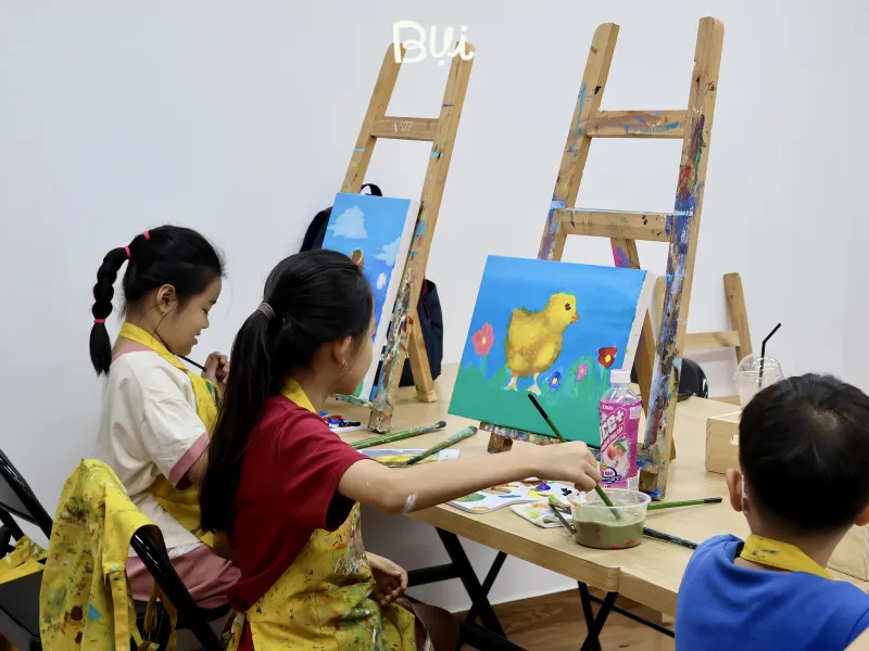 Lớp dạy vẽ cho trẻ em ở TPHCM