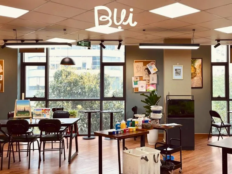 Lớp dạy vẽ Mỹ Thuật Bụi - Nguyễn Thị Định