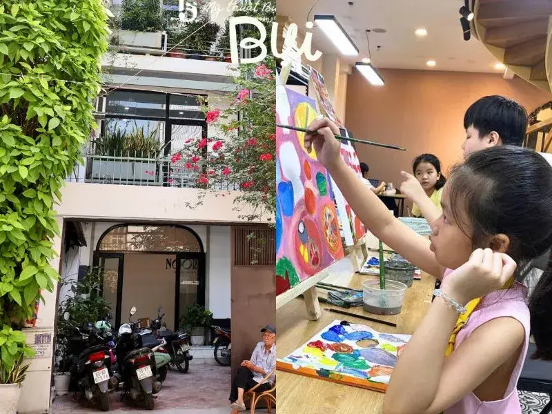 Lớp vẽ Mỹ Thuật Bụi Quận 1