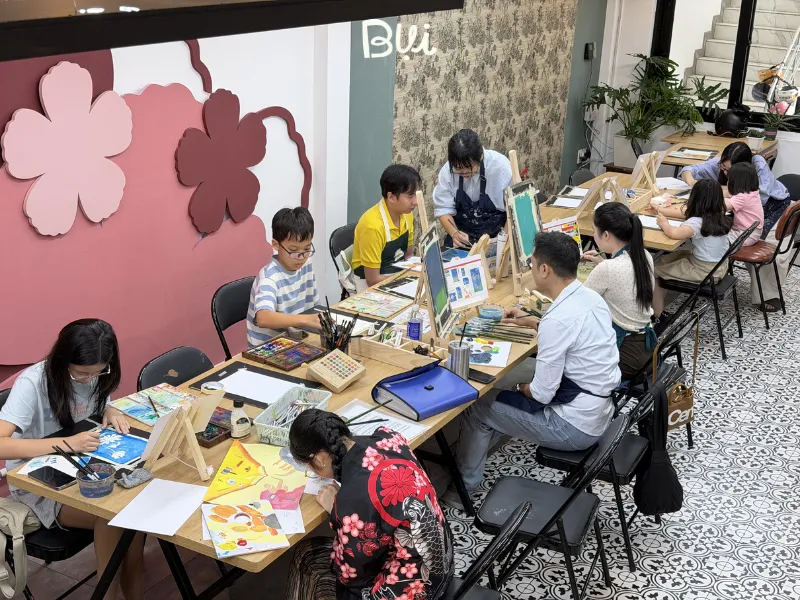 Nhu cầu học vẽ tăng nhanh tại Hà Nội Nhu cầu học vẽ tăng nhanh tại Hà Nội