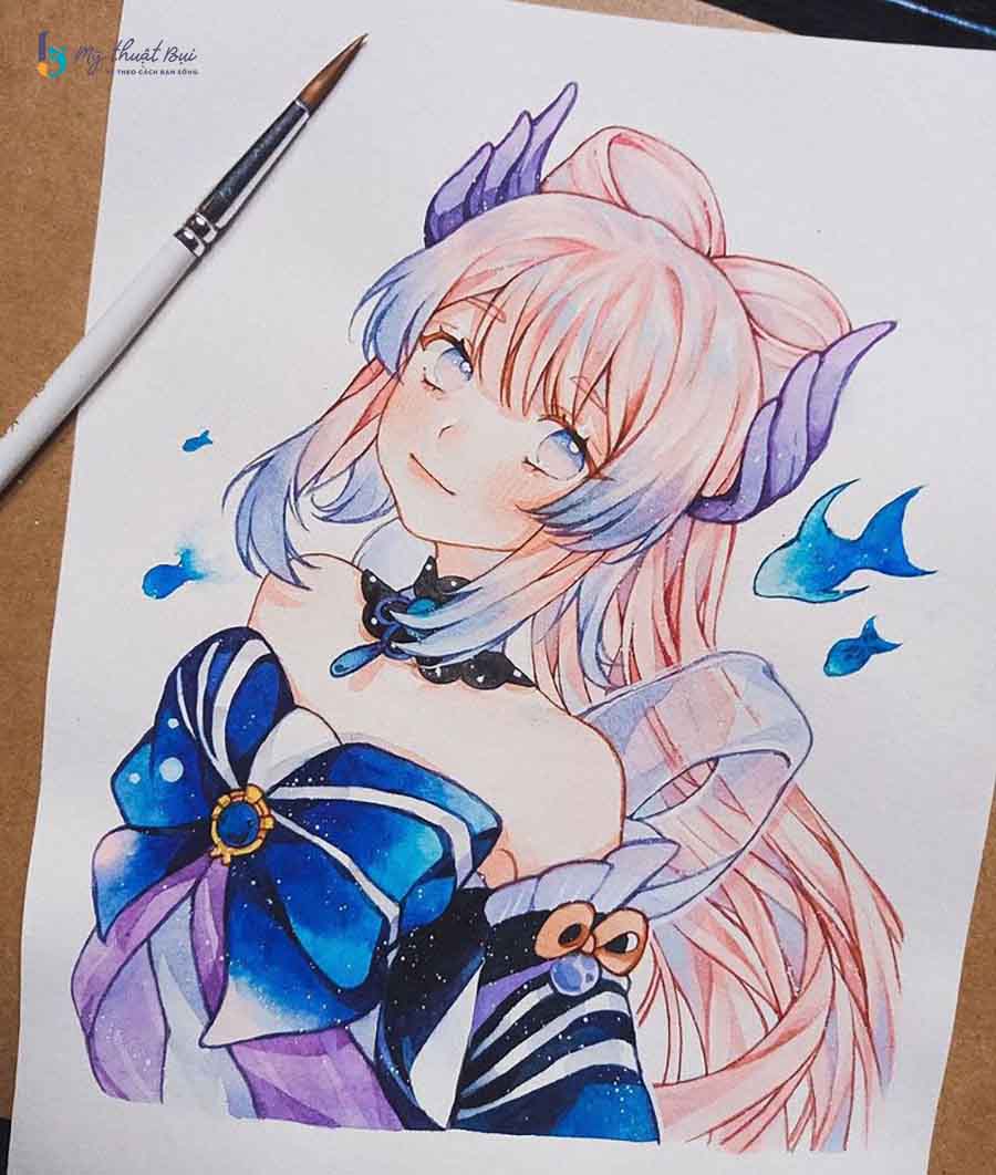 Tranh vẽ anime Tranh vẽ anime