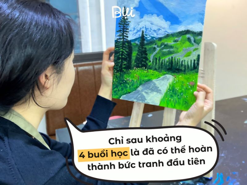 Lộ trình học vẽ tại Mỹ Thuật Bụi từ cơ bản đến nâng cao