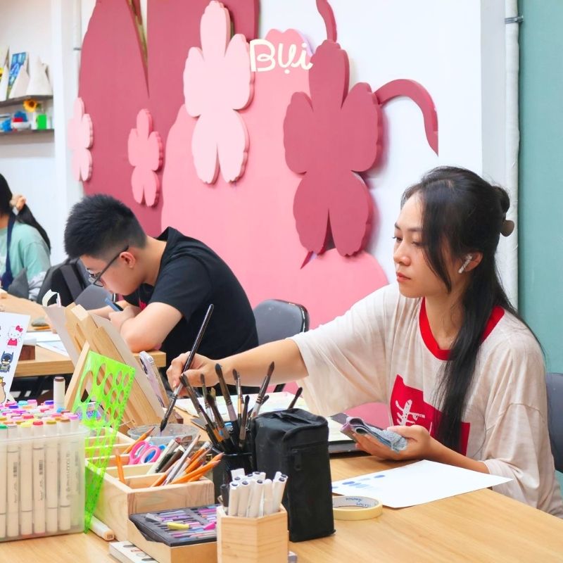 Hình ảnh học viên Bụi Lớn cơ sở Phạm Huy Thông Quận Ba Đình