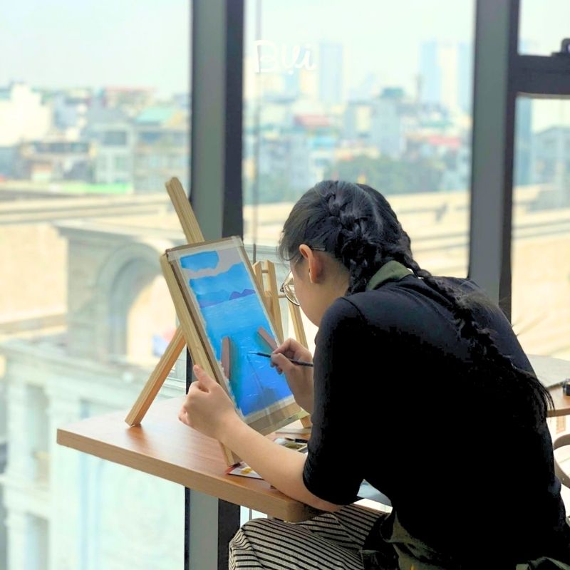 Hình ảnh học viên lớp Bụi Lớn Quận Long Biên