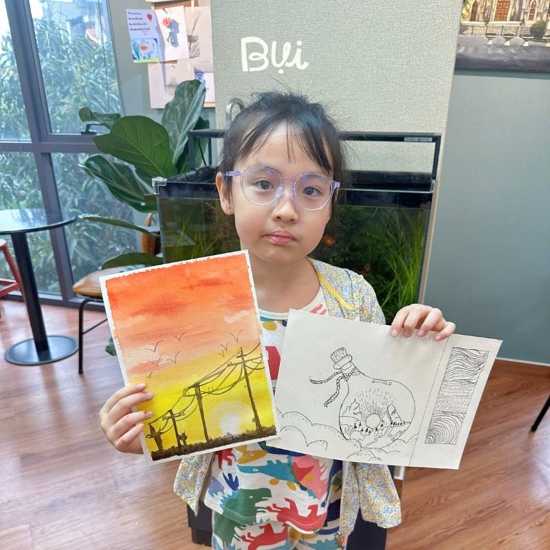 Hình ảnh học viên lớp Bụi Nhỏ