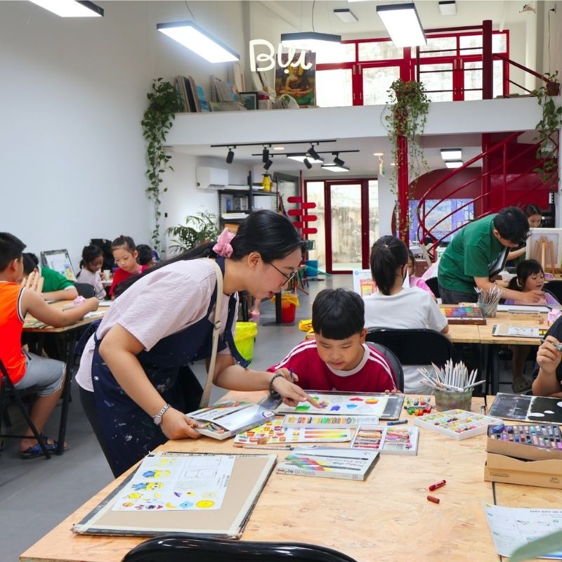 Hình ảnh học viên Bụi Nhỏ cơ sở Phạm Huy Thông