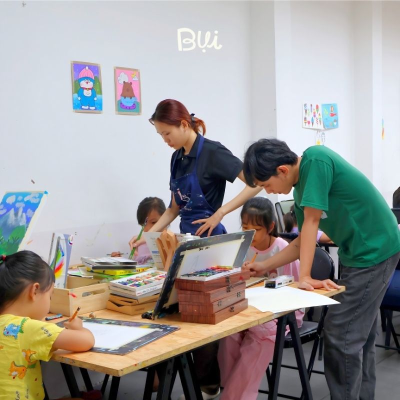 Hình ảnh học viên Bụi Nhỏ cơ sở Phạm Huy Thông