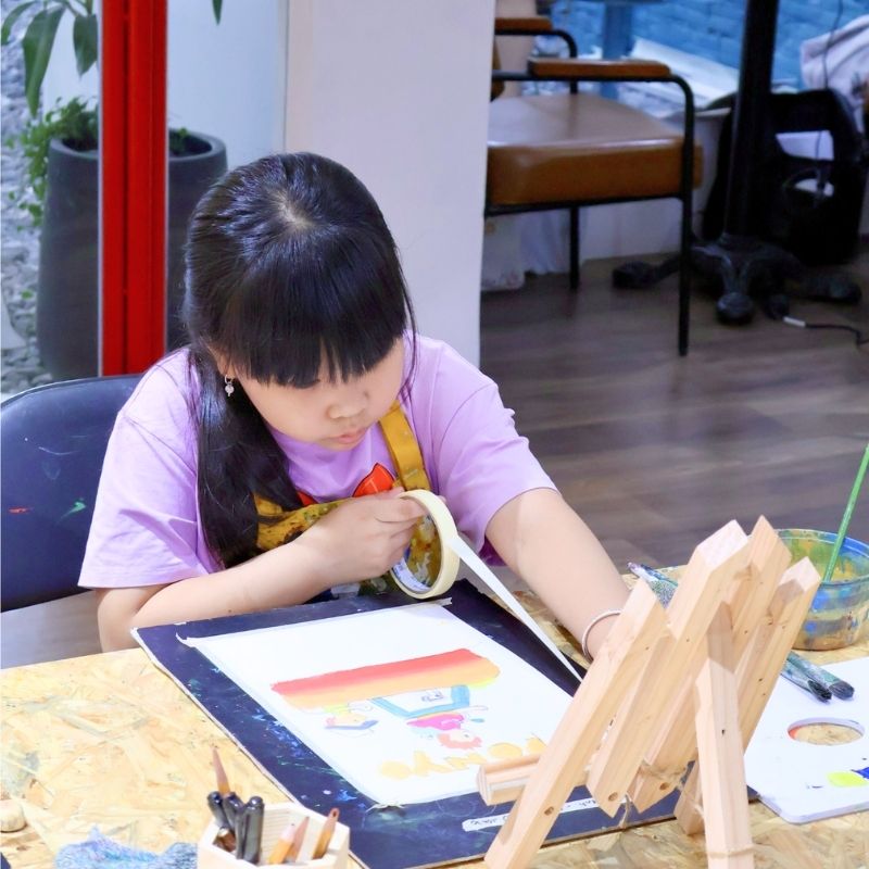 Hình ảnh học viên lớp Bụi Nhỏ ở Mỹ Đình Quận Từ Liêm