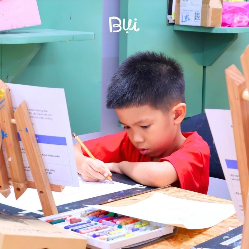 Hình ảnh học viên lớp Bụi Nhỏ Quận 2