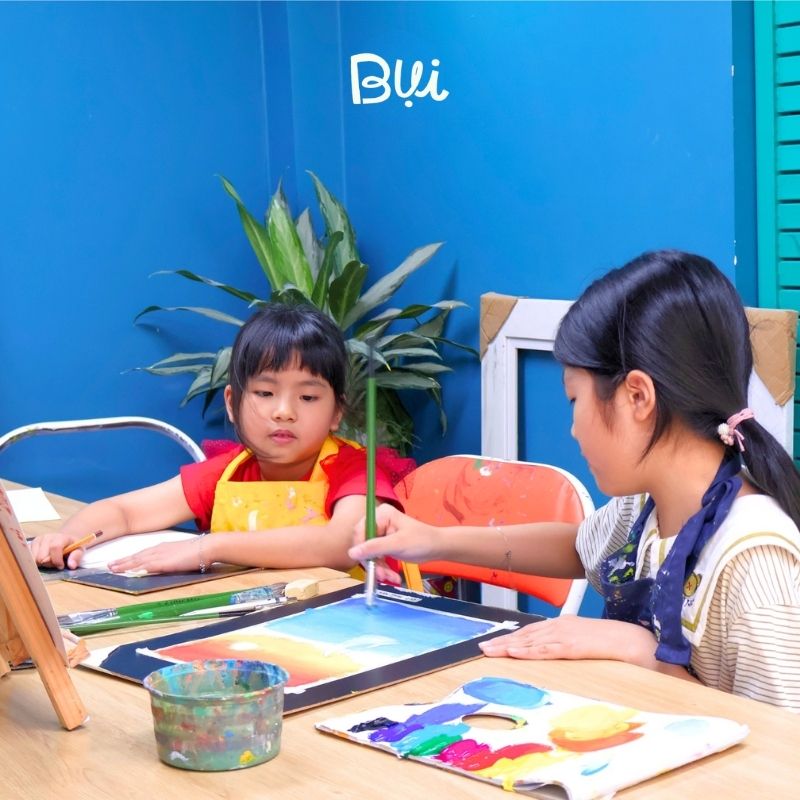 Hình ảnh học viên lớp Bụi Nhỏ Quận 2