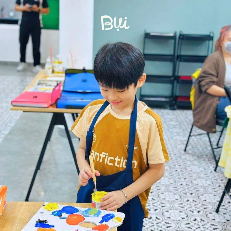 Hình ảnh học viên lớp Bụi Nhỏ Quận 2