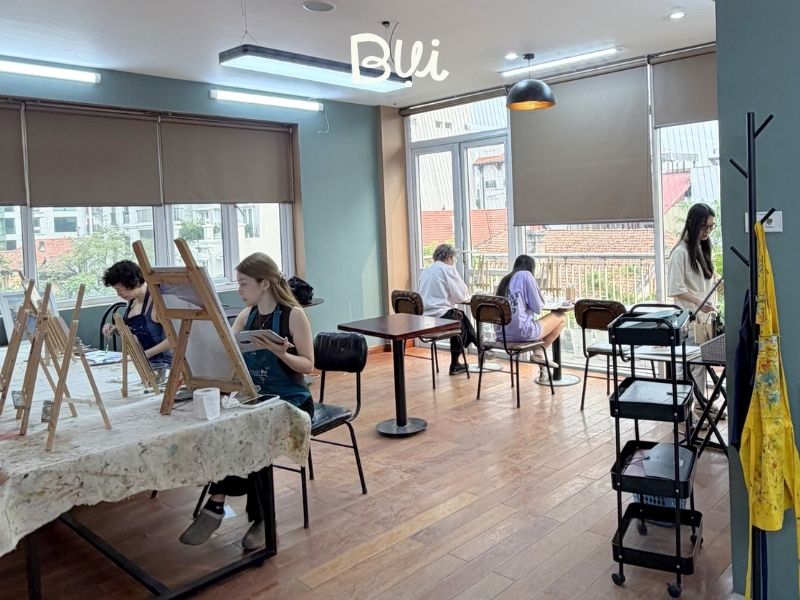 Các khóa học vẽ tại cơ sở Hoàn Kiếm