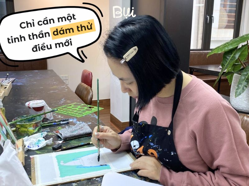 Lộ trình học vẽ tại Mỹ Thuật Bụi từ cơ bản đến nâng cao