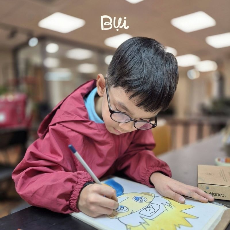 Lớp học vẽ Anime minh họa